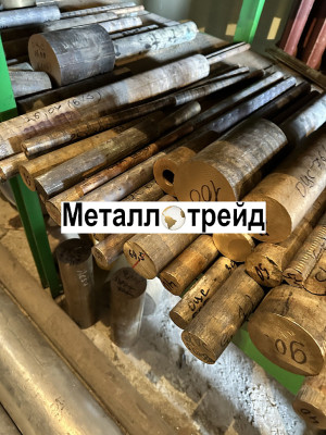 Пруток бронзовый БРОЦС555 100 мм